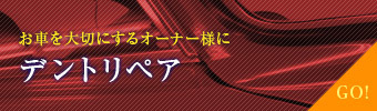 お車を大切にされるオーナー様に。デントリペア